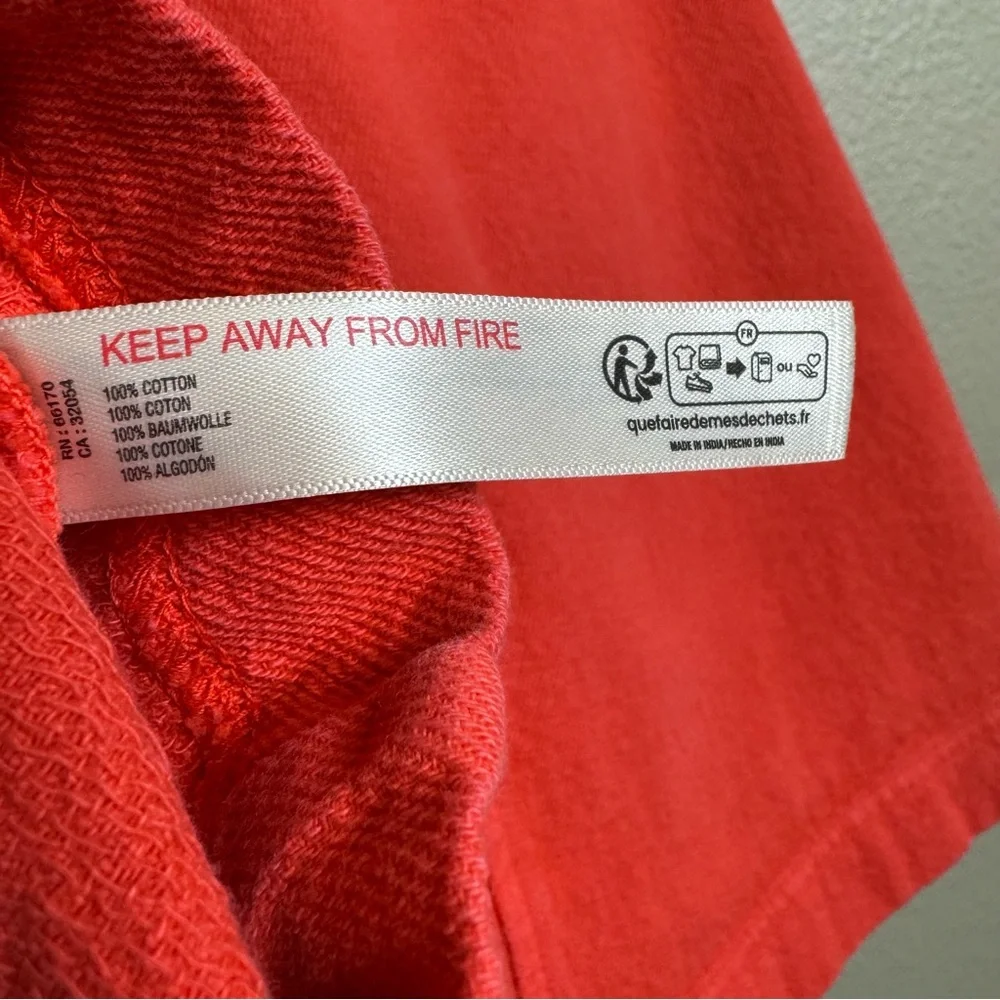 Free People So Fresh Vest‎ in red size small A